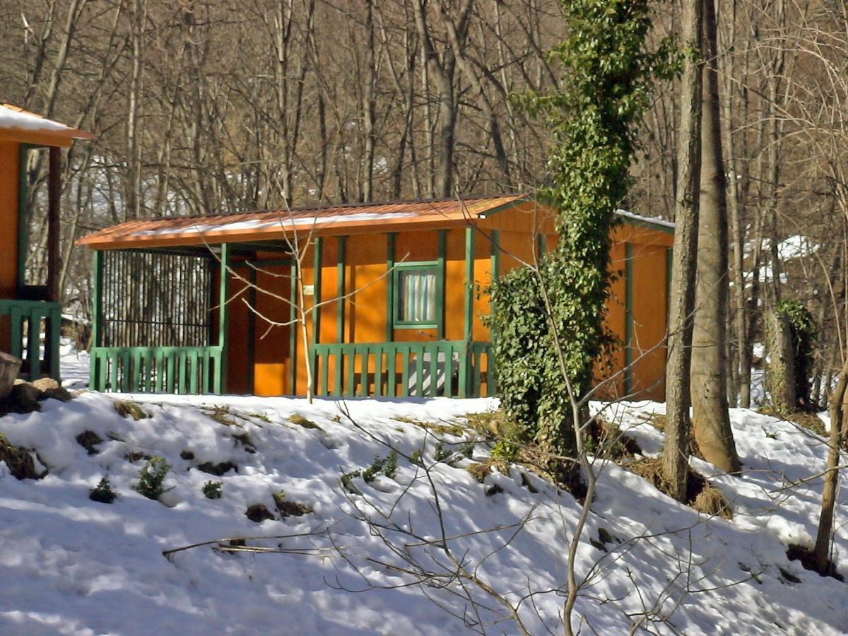 Camping Le P'Tit Bonheur Escaro Exteriér fotografie