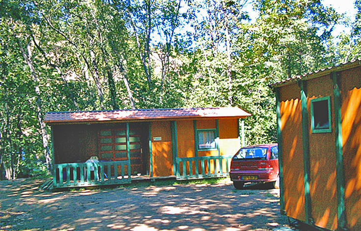Camping Le P'Tit Bonheur Escaro Pokoj fotografie